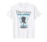 Thin Lizzy - Thunder & Lightning Guitar White Maglietta