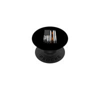 Thin Orange Line - Squadra di Ricerca E Soccorso SAR PopSockets PopGrip Adesivo