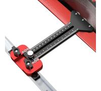 Thin Rip Guide For Table Saw - Adjustable Aluminum Jig Fence, Precision Thin Strip Planner, 3 Pulley Cutting System, Professional Wood Trimming Accessory | Handy Equipment For Carpentry Router Worksho