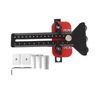 Thin Rip Table Saw Jig 3 Pulleys Thin Rip Jig for Making Repetitive Narrow Strip Cuts, Table Saw Guide Fits for 3/8“ x 3/4” U Slot and 1/4“ x 3/8” T Slot