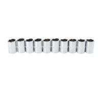 Thin Wall Designs - Set di chiavi a bussola corte a 6 punti, metriche da 4 mm a 14 mm, accessori per mobili, strumento di assemblaggio per mobili in spazi ristretti