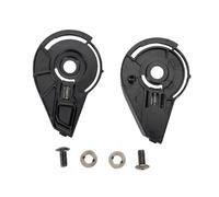 THINCAN 1 coppia Face Shield Vene Base Con Viti Casco Moto Visiere Piastra Base per Soman 965 PA901 Accessori di ricambio per bicicletta