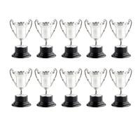THINCAN 10pcs Prezzo Trofei di Plastica Per Concorso Sport Trofei Premio Vincitore Riutilizzabile Foto Accessori Per Classi