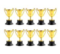 THINCAN 10pcs Prezzo Trofei di Plastica Per Concorso Sport Trofei Premio Vincitore Riutilizzabile Foto Accessori Per Classi