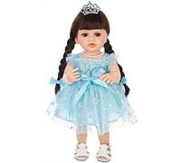 THINCAN 21 Giocattoli rinati Bambola realistica Bambola Bambino Calmante Rinascita Doll Impermeabile Principessa Con Gli Occhi Aspetto Reale
