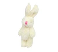 THINCAN 6 cm in miniatura di cotone morbido coniglio ripieno piccolo coniglio comune per coniglietti di peluche portachiavi decorazioni per la cameretta dei bambini