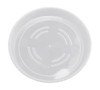 THINCAN 9/10 5 pollici Piattini in plastica trasparente robusti vassoi antigoccia per vasi per piante da interni, accessori da giardino