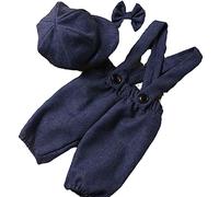 THINCAN Accessori per foto del bambino accessori costume foto tuta accessori pantaloni bowtie neonato foto abbigliamento fotografia puntelli