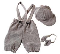 THINCAN Accessori per foto del bambino accessori costume foto tuta accessori pantaloni bowtie neonato foto abbigliamento fotografia puntelli