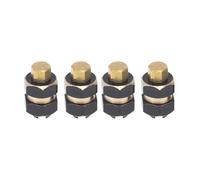 THINCAN Adattatore per hub in ottone lavorato di precisione per veicoli telecomando SCX24 Migliora la stabilità 4pcs/Set di distanziatori in ottone