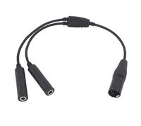 THINCAN Adattatore professionale per cuffie Convertitore adatto per aeromobili generici 5 pin Cockpits dispositivi di comunicazione