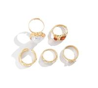 THINCAN Anelli per fiori multiuso con decorazioni di perline, design regolabili per una comoda usura a qualsiasi impronta digitale