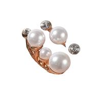 THINCAN Anello gesto vintage a forma di cuore per donne uomini punk gotico mano amore cuore zircone retrò cinturino incrociato gioielli gioielli