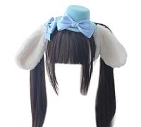 THINCAN Anime Party Copricapo Orecchie Peluche Fascia Lolitastyle Costume Copricapo Adolescente Ragazza Cosplay Copricapo Festa Puntelli di Scena