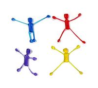 THINCAN appiccicoso piccolo uomo parodia giocattolo mano emettitore bastone da parete giocattolo per bambini indoor lancio scherzo giocattolo paura sollievo irrequieto per l'autismo