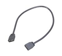 THINCAN ARGB Cavo di prolunga da 5 V a 3 pin, durata per ventola da desktop e illuminazione a colori, lunghezza 30/60 cm