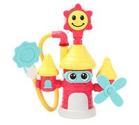 THINCAN Baby Vasca Da Bagno Giocattoli Per W/Doccia Per Acqua Sprinkler Giocattolo Da Bagno Indoor Acqua Giocare Cartoon Castello Giocattolo Per Bambini Ragazzi