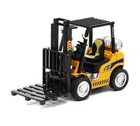 THINCAN Bambini Ragazzi Ragazze Regalo 1:24 Scala Carrello elevatore Camion Giocattoli Alta Dettaglio Lega Veicoli Da Costruzione Modello Giocattoli Per Bambini Carrelli Elevatori