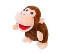 THINCAN Bambola 3D Jungle Animal Hand Puppet Morbida Bambola Natale Goodie Bagfiller Bambini Interazione Storie Raccontare Giocattoli Palcoscenico