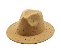 THINCAN Bejeweled Cappello da cowboy per feste di addio al celibato, discoteca per attrice, discoteca