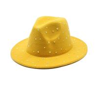 THINCAN Bejeweled Cappello da cowboy per feste di addio al celibato, discoteca per attrice, discoteca