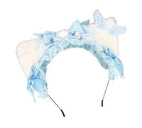 THINCAN BOW Fasce per capelli per foto studio di Halloween, accattivanti oggetti di scena per feste di Pasqua, feste adorkable tutti i giorni