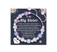 THINCAN Bracciale con strass con ciondolo a forma di cuore regolabile lunghezza tempesta accessorio per ragazze