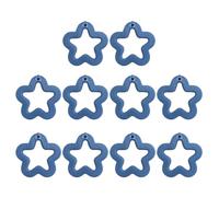 THINCAN Braccialetto a forma di stella, 10 pezzi, per Halloween, cavo a cinque punti, a forma di stella, in acrilico