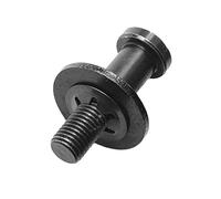THINCAN Cancello posteriore Colpo Penna Per Frontiere Costruzioni Metalliche Anticorrosione Facile Installazione Chiusura Sicuro 90570-ZP50A Nero Metallo Posteriore Attaccante