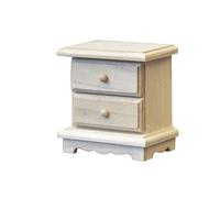 THINCAN Casa delle bambole in miniatura Presenta accessori per la sabbia del letto 1/12 scala realistica Zakka supporto per letto case delle bambole in miniatura mobili educativi