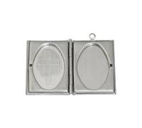 THINCAN Ciondolo Rivelabile Personalizzato Elegante Foto Meda Locket Per Collana Artigianato Gioielli Generazione Incantesimo