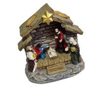 THINCAN Classica Presepe Scene Collezione Resine Figure Impostare Le Statue Sacre Famiglie Per Stagionale Chiesa Evento E Home Decors Resine Dipinte A Mano Set Natività