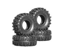 THINCAN Confezione di 4 Alto Telecomando Trazione Crawler Pneumatico Con Forte Grip Pattern Per 1/24 1/18 Modello Veicolo Scala