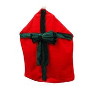 THINCAN Copertura per sedia di festa con fiocco per cene di Natale e cucina ufficio cucina pranzo famiglia peluche copertina