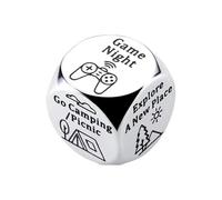 THINCAN Coppie Datteri Notte Dices Gioco Conferire I Piani della Cena Eccitazione E Risolve Selezione Dilemmi Novità Elephant White Regalo Divertente Regalo di Anniversario