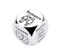 THINCAN Coppie Datteri Notte Dices Gioco Conferire I Piani della Cena Eccitazione E Risolve Selezione Dilemmi Novità Elephant White Regalo Divertente Regalo di Anniversario