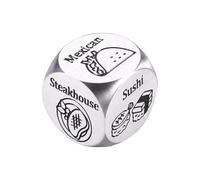 THINCAN Coppie Datteri Notte Dices Gioco Conferire I Piani della Cena Eccitazione E Risolve Selezione Dilemmi Novità Elephant White Regalo Divertente Regalo di Anniversario