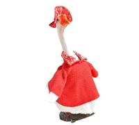 THINCAN Costume da oca stagionale con cappello per le vacanze, per il sacro interiore, veranda natalizia, decorazione per feste e feste