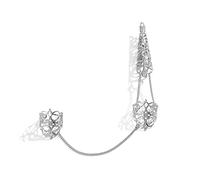 THINCAN Delicata dichiarazione Anelli Donne Dita Cava Teen Girl Con Nappe Dita Dita Unghie Estetico