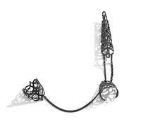 THINCAN Delicata dichiarazione Anelli Donne Dita Cava Teen Girl Con Nappe Dita Dita Unghie Estetico