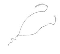 THINCAN Delicato Serpenti Pendente Collana Moderna Oro/Argento Serpente Collare Collare Per Un Look Raffinato