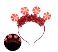 THINCAN Disco Incandescente Copricapo Di Natale Lampadine Per Capelli Con Fasce A LED Dolce Copricapo Per Halloween Partito Decorazione Festa Di Natale Fasce Bulk