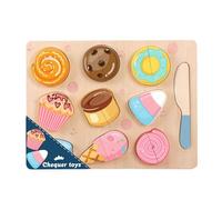 THINCAN Dolce Cibo Taglio Giocattolo Da Cucina Trep Play Puzzle Food Cognition Educazione Prescolare Puzzle Giocattolo Per Il Bambino Taglio Per Bambini Frutta Bambini