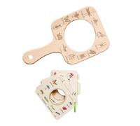 THINCAN Educazione Selvatica In Legno Scoperta Set Con Guida Illustrato Per Lo Sviluppo Cognitivo Per Bambini Outdoor Exploration Set Regalo