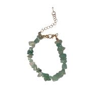 THINCAN Elegante bracciale fatto a mano in tormalina per donne, gioielli in pietra naturale, design barocche, portatile, per feste o matrimoni