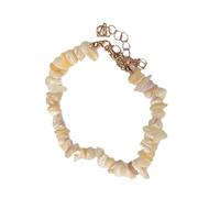 THINCAN Elegante bracciale fatto a mano in tormalina per donne, gioielli in pietra naturale, design barocche, portatile, per feste o matrimoni