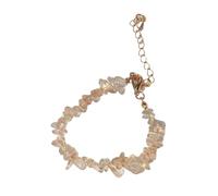 THINCAN Elegante bracciale fatto a mano in tormalina per donne, gioielli in pietra naturale, design barocche, portatile, per feste o matrimoni