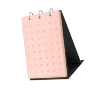 THINCAN Elegante gioiello in feltro espositore libri decorazione per la casa accessorio per la memorizzazione di più orecchini anelli e collane Pin supporto display