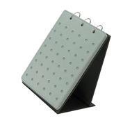 THINCAN Elegante gioiello in feltro espositore libri decorazione per la casa accessorio per la memorizzazione di più orecchini anelli e collane Pin supporto display