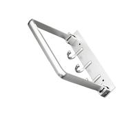 THINCAN Elegante mensola da bagno a parete in alluminio elegante lavanderia pieghevole Nessun danno installazione Per gli inquilini